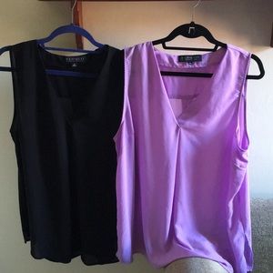2 Eloquii sleeveless tank tops